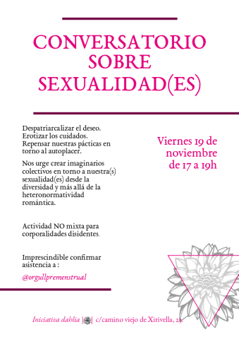 Conversatorio sobre sexualidad(es)