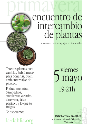 intercambio de plantas