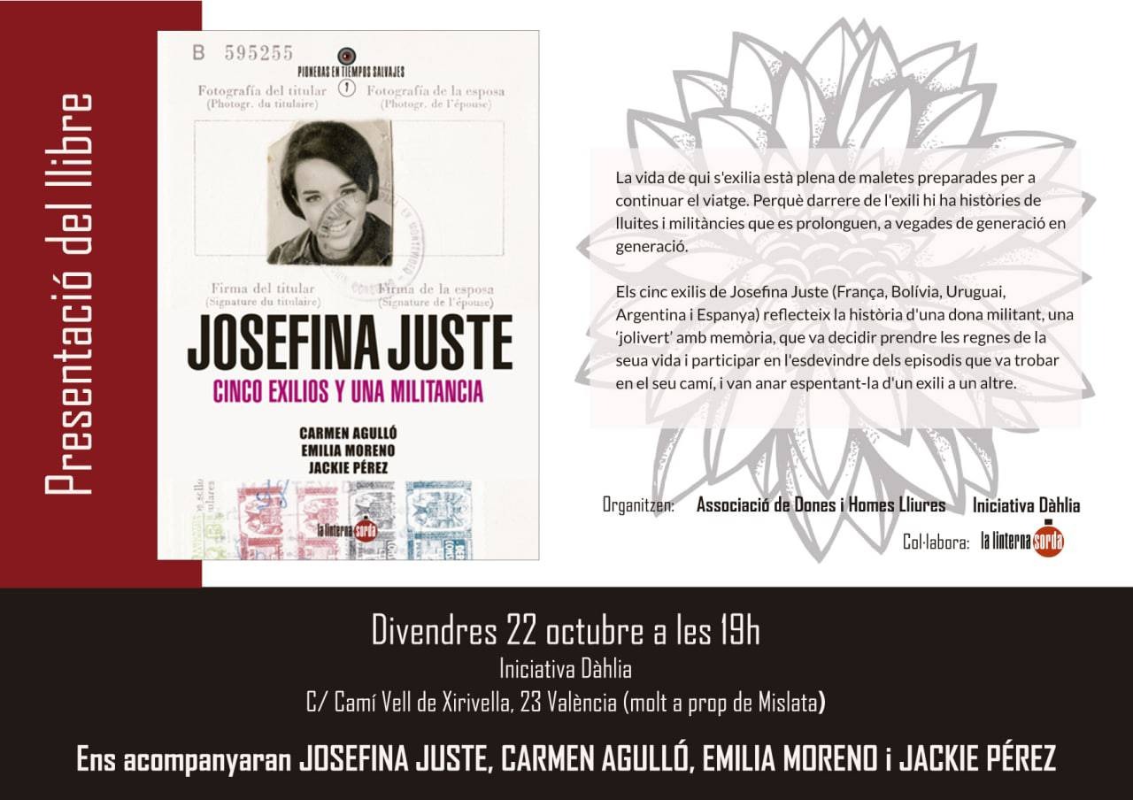 Josefina Juste. Cinco exilios y una militancia