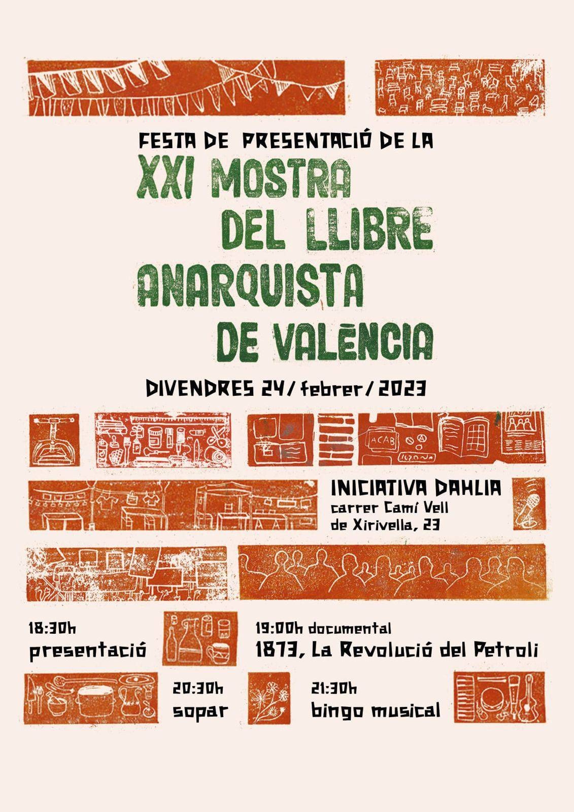 Festa mostra del llibre anarquista valencia