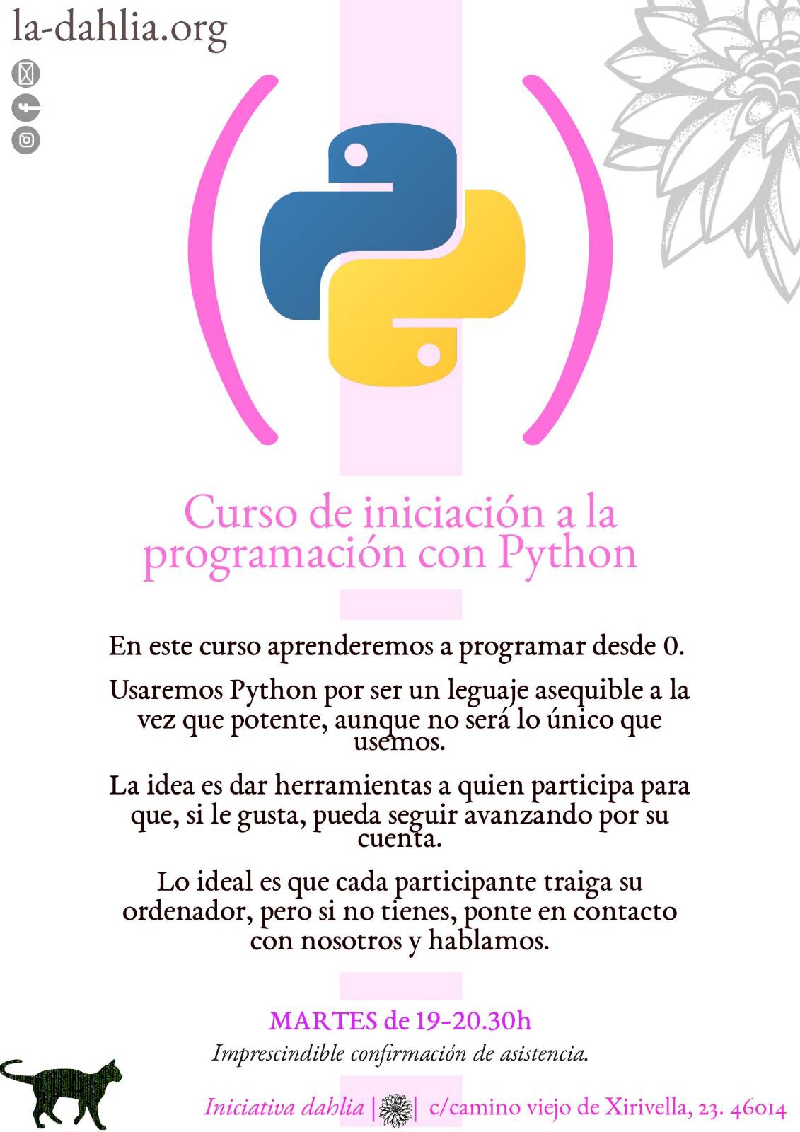 Curso de iniciación a la programación con Python